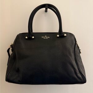 Kate Spade Black Leather Handbag